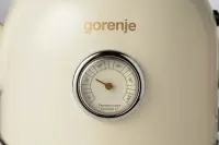 Gorenje | Kettle | K17CLIN | Electric | 2000 W | 1.7 L | Plastic/Metal | 360° rotational base | Beige – pilt 7