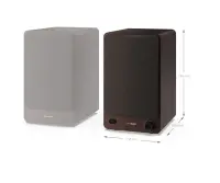 Sharp CP-SS30 Bookshelf Speakers, Brown | Sharp | Speakers | CP-SS30(BR) Bookshelf | 60 W | Bluetooth | Wireless connection | Brown – pilt 16