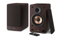 Sharp CP-SS30 Bookshelf Speakers, Brown | Sharp | Speakers | CP-SS30(BR) Bookshelf | 60 W | Bluetooth | Brown | Wireless connection