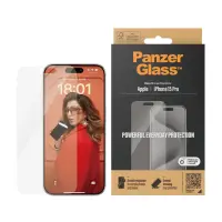 PanzerGlass | Screen Protector | iPhone | iPhone 15 pro | Tempered glass | Clear – pilt 6