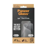 PanzerGlass ® Screen Protector iPhone 15 Pro Max | Ultra-Wide Fit w. EasyAligner Selge ekraanikaitse Apple 1 tk – pilt 3
