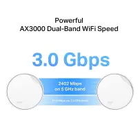 Wireless Router|TP-LINK|Wireless Router|3-pack|3000 Mbps|Mesh|Wi-Fi 6|1x10/100/1000M|1x2.5GbE|DHCP|DECOX50-POE(3-PACK)