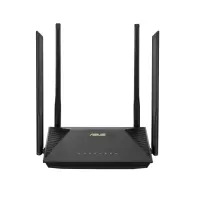 ASUS RT-AX53U juhtmevaba ruuter Gigabit Ethernet Kaks sagedusala (2,4 GHz / 5 GHz) Must – pilt 2