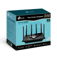TP-Link Archer AX5400 juhtmevaba ruuter Gigabit Ethernet Tri-band (2.4 GHz / 5 GHz / 6 GHz) Must – pilt 7