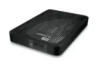 External HDD|WESTERN DIGITAL|My Passport AV-TV|1TB|USB 2.0|USB 3.0|Colour Black|WDBHDK0010BBK-EESN