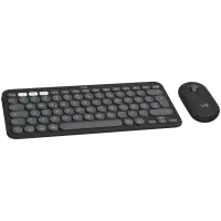 LOGITECH Pebble 2 for MAC Bluetooth Keyboard Combo - TONAL GRAPHITE - US INT'L