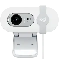 LOGITECH Brio 100 Full HD Webcam - OFF-WHITE - USB