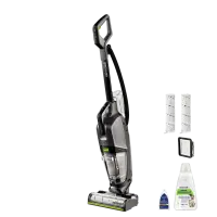 Bissell CrossWave Hydrosteam Pet Pro Püstine tolmuimeja Vahelduvvool Kuiv & märg Kotita 0 l 1100 W Must, Hõbe