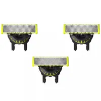 Philips | Replaceable blade (3 pcs) | QP430/50 OneBlade | Black/Green – pilt 2