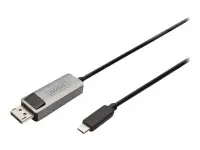 Digitus | Bi-directional Adapter Cable | DB-300334-020-S | USB-C to DP USB-C | Display Port