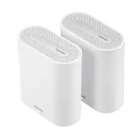 Asus | Wifi 6 802.11ax Tri-band Business Mesh System | EBM68 (2-Pack) | 802.11ax | 4804 Mbit/s | 10/100/1000 Mbit/s | Mesh Support Yes | MU-MiMO No | No mobile broadband | Antenna type Internal | 1 – pilt 18