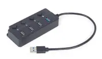 Gembird USB3 4PORT HUB, UHB-U3P1U2P3P-01