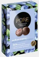 PURE piimašokolaadi trühvlid mustikajogurtikreemi täidisega, 148g – pilt 2