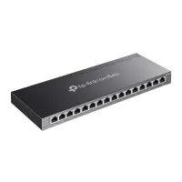 TP-LINK | etStream 16-Port Gigabit Smart Switch with 8-Port PoE+ | TL-SG2016P | Web managed | Desktop | Power supply type External