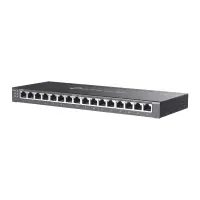 TP-LINK | etStream 16-Port Gigabit Smart Switch with 8-Port PoE+ | TL-SG2016P | Web managed | Desktop | Power supply type External – pilt 4
