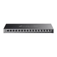 TP-LINK | etStream 16-Port Gigabit Smart Switch with 8-Port PoE+ | TL-SG2016P | Web managed | Desktop | Power supply type External – pilt 5