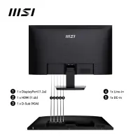 MSI PRO MP273A 27inch VA 1920x1080 FHD