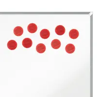 Tahvelmagnet Nobo, 10 pakki, 32mm, punased