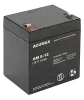 BATTERY 12V 5AH VRLA/AM5-12 ACUMAX EMU