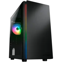 COUGAR PURITY RGB PC Case, Mini Tower, Black