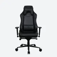 Arozzi Frame material: Metal; Wheel base: Aluminium; Upholstery: Soft PU | Gaming Chairs | Vernazza SoftPU | Pure Black