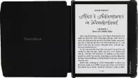 READER ACC CASE 7" SHELL BLACK/HN-SL-PU-700-BK-WW POCKET BOOK – pilt 2