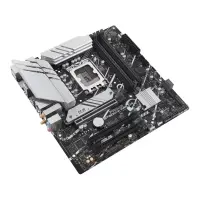 Mainboard|ASUS|Intel B760 Express|LGA1700|Micro-ATX|Memory DDR4|Memory slots 4|3xPCI-Express 4.0 16x|2xM.2|2xHDMI|1xDisplayPort|4xUSB 2.0|2xUSB 3.2|1xPS/2|1xRJ45|3xAudio port|PRIMEB760M-AWIFID4