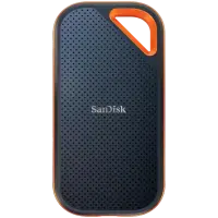 SANDISK Extreme PRO 4TB Portable SSD - Read/Write Speeds up to 2000MB/s, USB 3.2 Gen 2x2, Forged Aluminum Enclosure, 2-meter drop protection and IP55 resistance