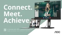AOC | Monitor | Q27P3CW | 27 " | IPS | QHD | 16:9 | 75 Hz | 4 ms | 2560 x 1440 | 350 cd/m² | HDMI ports quantity 2 | Black – pilt 22