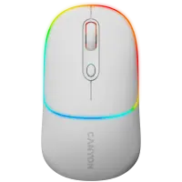 CANYON mouse MW-22 2in1 BT/ Wireless Snow White