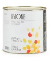 Puuviljasalat RISTORIS, siirupis, 820 g / 500 g
