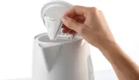 Gorenje | Kettle | K17WE | Electric | 2200 W | 1.7 L | Plastic/Metal | 360° rotational base | White – pilt 5