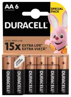 Patareid DURACELL AA, LR6, 6tk