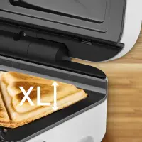 Tefal Snack XL SW7011 võileivagrill 850 W Valge, Roostevaba teras – pilt 16