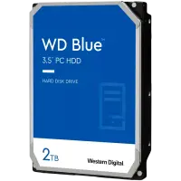 HDD Desktop WD Blue (3.5'', 2TB, 256MB, 5400 RPM, SATA 6 Gb/s)