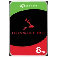 SEAGATE HDD Ironwolf pro NAS (3.5''/8TB/SATA/rmp 7200)