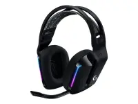 Logitech | Gaming Headset | G G733 | Wireless | Over-Ear | Black | Noise canceling | Wireless – pilt 3