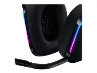 Logitech | Gaming Headset | G G733 | Wireless | Over-Ear | Black | Noise canceling | Wireless – pilt 10