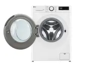 LG | Washing machine with dryer | F2DR509S1W | Energy efficiency class A | Front loading | Washing capacity 	9 kg | 1200 RPM | Depth 47.5 cm | Width 60 cm | Display | Rotary knob + LED | Drying system | Drying capacity 5 kg | Steam function | Direct drive | White – pilt 10