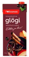 Glögi, PÕLTSAMAA, Alkoholivaba, 0% 1 l