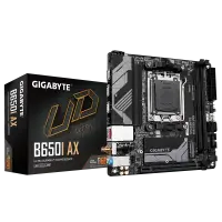Gigabyte | B650I AX 1.0 | Processor family AMD | Processor socket AM5 | DDR5 DIMM | Supported hard disk drive interfaces SATA, M.2 | Number of SATA connectors 2