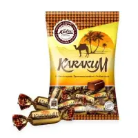 Pralineekompvek KALEV Karakum, vahvlitükkidega, 175 g