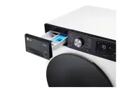 LG | Washing Machine with Dryer | F4DR711S2H | Energy efficiency class A | Front loading | Washing capacity 11 kg | 1400 RPM | Depth 56.5 cm | Width 60 cm | Display | LED | Drying system | Drying capacity 6 kg | Steam function | Direct drive | Wi-Fi | White – pilt 4