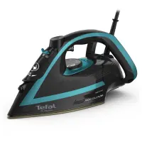 TEFAL | Iron | FV8066E0 | Steam Iron | 3000 W | Water tank capacity 270 ml | Continuous steam 50 g/min | Steam boost performance 280 g/min | Black/Blue – pilt 19