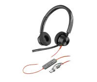 HP Poly Blackwire 3320 Stereo Microsoft Teamsi sertifitseeritud USB-C peakomplekt +USB-C/A adapter – pilt 6