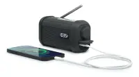 Muse | Portable Solar Radio with Crank and Flashlight | MH-08 MB | AUX in | Bluetooth | FM radio – pilt 6