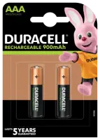 Akud DURACELL AAA 900 mAh, 2 tk
