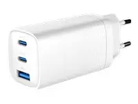 GEMBIRD 3-port 65W GaN USB fast charger