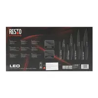 KNIFE SET 4PCS/95504 RESTO – pilt 3