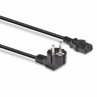 Lindy 30336 toitekaabel Must 3 m CEE7/7 C13 pistikut – pilt 2